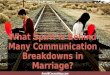 What Spirit is Behind Many Communication Breakdowns in Marriage?