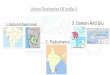 Union territories in india geography politics history