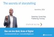 The Secrets of Story telling - Bas van den Beld at Searchlove 2016