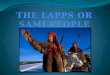 THE LAPPS by the EXPLORERS