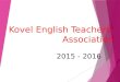 Kovel association 2015 2016