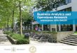 Slides MSc Business Analytics and Operations Research April 7 2016