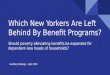 Which New Yorkers Are Left Behind By Benefit Programs-