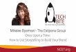 NCET Tech Bite | Mikalee Byerman, Brand Storytelling | June 2016