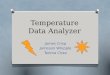 Temperature data analyzer requirements