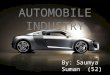 Production in automobile industry