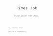 Download Resume From Times Job