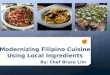 Chef Bruce Lim - Modernising the Filipino Cuisine using Local Ingredients