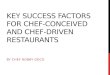 Success Factors in Operating Chef Conceived and Chef Driven Restaurants (Robby Goco)