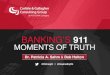 Banking's 911 Moments of Truth