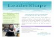 Leadershape Newsletter