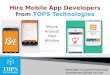 Hire Mobile App Developers India, Dedicated App Programmers