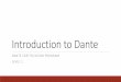 Dante AV Networking World - Introduction to Dante