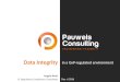 Data Integrity in a GxP-regulated Environment - Pauwels Consulting Academy