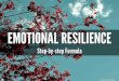 Step-By-Step Formula to Build Emotional Resilience