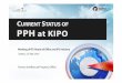 Current status of PPH at KIPO