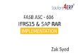 ASC 606 - IFRS 15 and SAP RAR