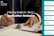 Planning Inspector application guidance