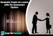 Bespoke deals on loans with no guarantor option