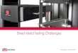 Sheet Metal Testing Challenges