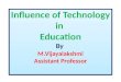 Influence of technology in education