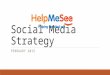 Social Media Strategy for a Non-Profit
