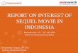 Report on Interest of Sequel Movie in Indonesia 2013