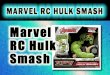Marvel RC Hulk Smash Review : Best Xmas Toys For Boys 2015-2016