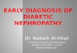 Early diagnosis of diabetic nephropathy