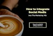 How to integrate Social Media into The Marketing Mix