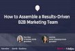 How to Assemble a Results-Driven B2B Marketing Team