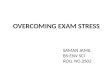 overcoming exam stress
