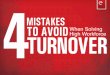 4 Mistakes to Avoid When Solving High Workforce Turnover