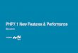PHP7.1 New Features & Performance