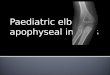 Apophyseal injuries of elbow , medial epicondyle avulsion fractures