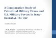 DSmith - Comparative Study of PMFs and US Military Forces