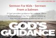 Sermon For Kids - Sermon From a Salmon