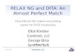 RELAX NG and DITA: An Almost Perfect Match