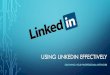 How to optimize your LinkedIn?