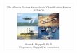 The Human Factors Analysis and Classification System (HFACS 