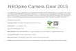 NEOpine Camera Gear Catalogue 2015
