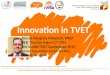 Innovation in TVET Rónán HAUGHEY 27 08 2015 World TVET Conference for LinkedIn