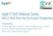 Agile IT EMS webinar series, session 2