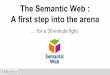 The Semantic Web: A First Step Into the Arena