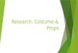 Research Costume