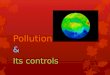 pollution and control