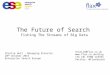 Enterprise Search Europe 2015:  Fishing the big data streams - the future of search