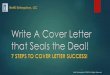 NetKi Enterprises 7 steps to Cover Letter Success