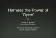 Harness the Power of Open