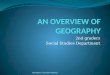 An overview of geography year2